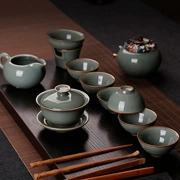 Pro Yun Longquan Celadon Tea Set Home Set Ceramic Kung Fu Tea Set Tea Cup Tellow Ice Cracker Tea Specials - Trà sứ