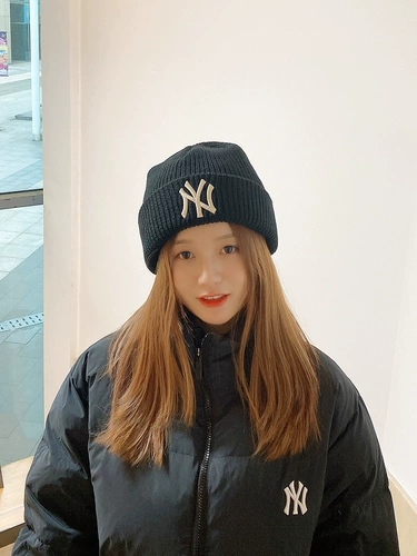 MLB Удерживающая тепло шерстяная классическая зимняя вязаная шапка