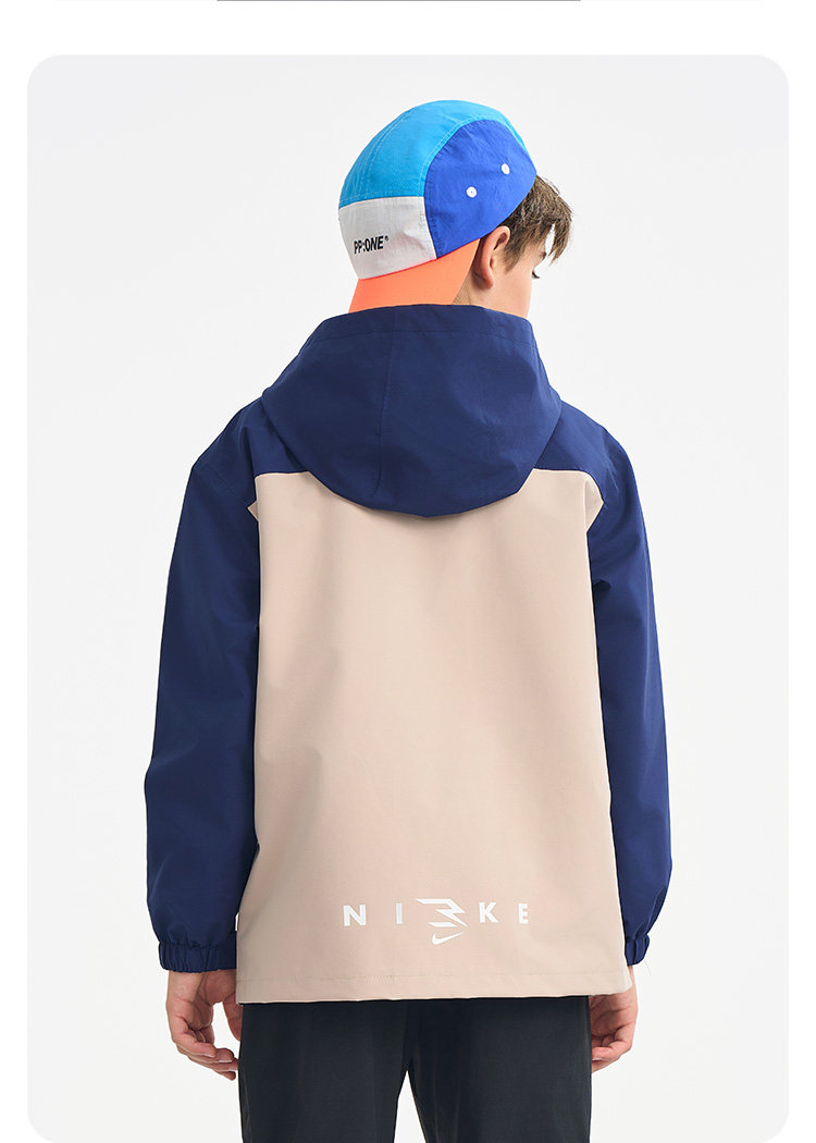 Nike, детская летняя одежда, куртка, весенний утепленный ветрозащитный плащ, тренд сезона 
