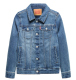 Mang trẻ em Levis của Levi Official 2020 mùa thu 2020 Tính Boys and Girls Trong Big Child Trend Lật Denim Jacket