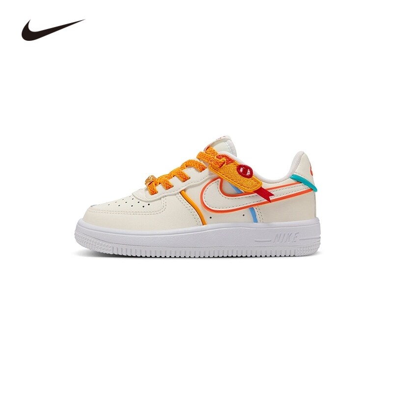 Детская обувь NIKE, спортивная обувь для мальчиков, для больших и маленьких детей, учащихся начальной школы, обувь для спорта и отдыха, кроссовки HV6004-111 Изображение 1