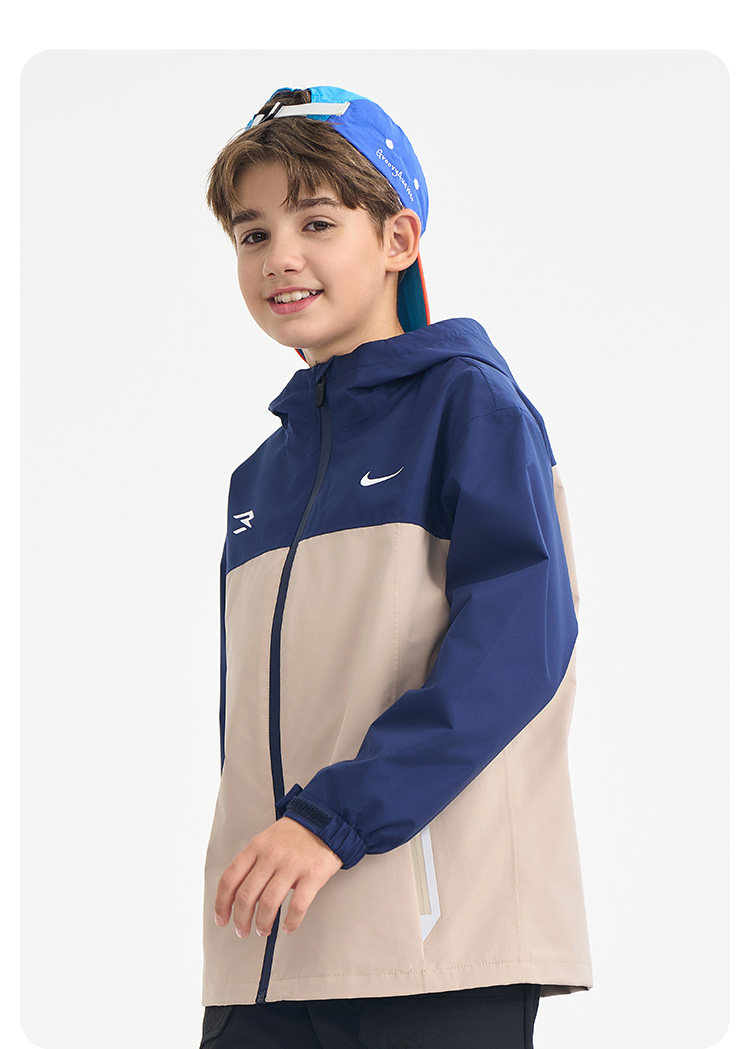 Nike, детская летняя одежда, куртка, весенний утепленный ветрозащитный плащ, тренд сезона 