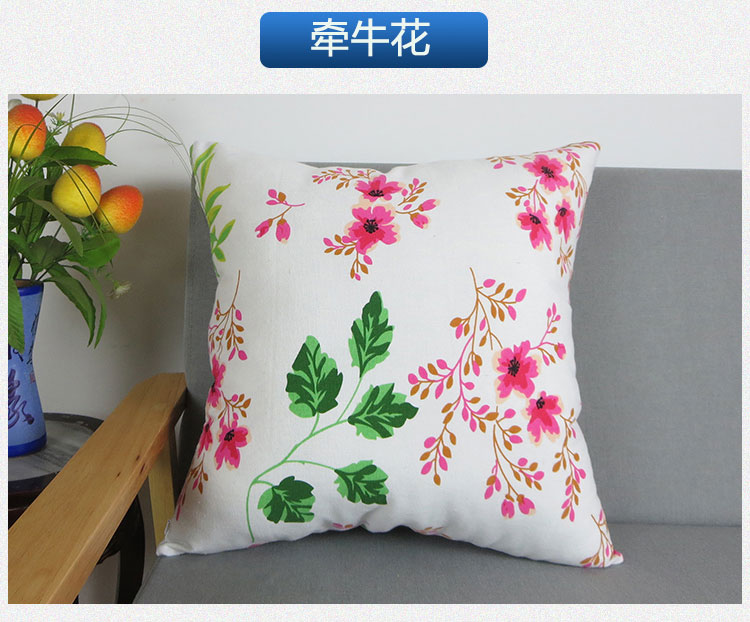 Cotton vải thô không có lõi ôm gối văn phòng sofa hình chữ nhật eo xe đệm đầu giường bảo vệ gối kèm mền 2 in 1