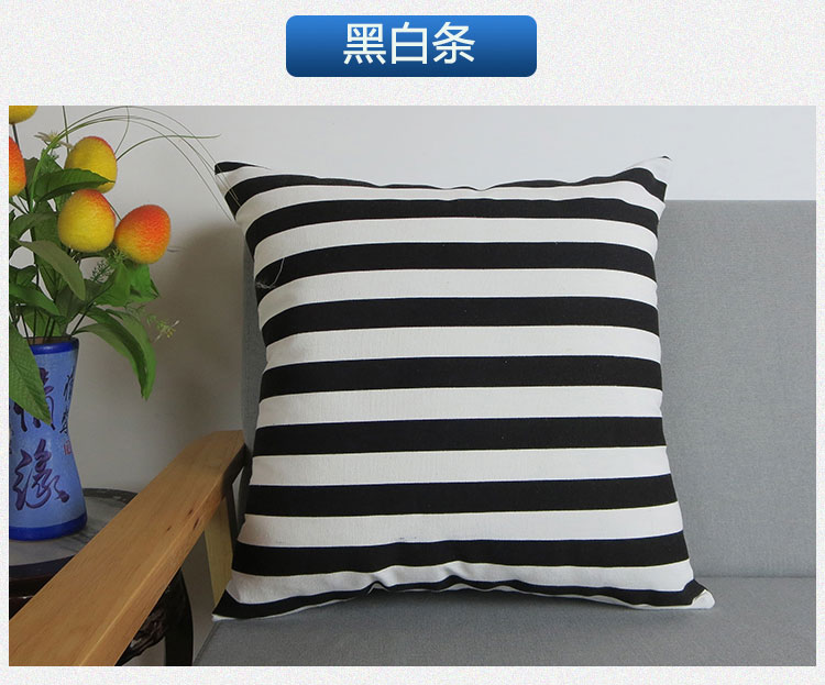 Cotton vải thô không có lõi ôm gối văn phòng sofa hình chữ nhật eo xe đệm đầu giường bảo vệ gối kèm mền 2 in 1