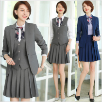 Kindergarten teacher teacher garden uniform college style uniform school class uniform vest pleated skirt shirt overalls womens clothing