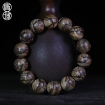 Tang dyadalagan agarwood hand string Beed Beed beads bracelet single circle men and women Natural Flower dense oil line old material