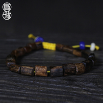 Tangyu Dalagan follow-shaped agarwood bracelets for men and women agarwood bracelets natural wood Buddha beads handstrings