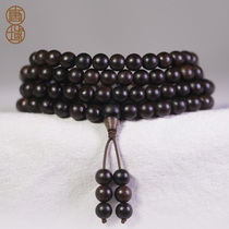 Tang Yu Vietnam Nha Trang Chenxiang Hand String 108 Fidelity Male Lady Buddha Beads Wenplay Bracelet Rosary