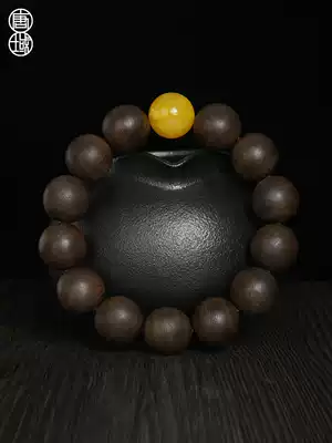 Tang Dynasty authentic Vietnam Nha Trang Chenxiang hand string beeswax Jade old material natural Buddha beads hand Fidelity men and women rosary beads