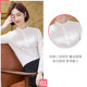 White shirt women's long-sleeved professional dress work clothes Han Fan bottoming slim collar shirt women's tooling spring new style