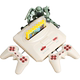 Cassidy FC màu đỏ và trắng máy hoài cổ đôi xử lý nhà TV card game máy old-fashioned 8-bit thẻ vàng với cổ điển 80 sau khi trò chơi video tay cầm chơi game xiaomi Kiểm soát trò chơi