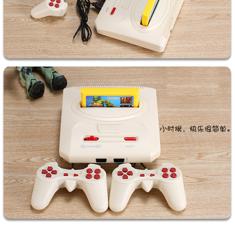 Cassidy FC màu đỏ và trắng máy hoài cổ đôi xử lý nhà TV card game máy old-fashioned 8-bit thẻ vàng với cổ điển 80 sau khi trò chơi video tay cầm chơi game xiaomi