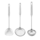 FaSoLa một chiếc thìa inox dài tay cầm dày nấu ăn xẻng súp muỗng chống bỏng nhà bếp đặt - Phòng bếp