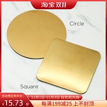 Japanese nail art palette glue plate painted display board metal gold photo tool accessories photo props