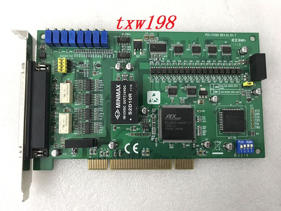 Advantech PCI-1720U 4-channel Isolated Analog Output Data Acquisition