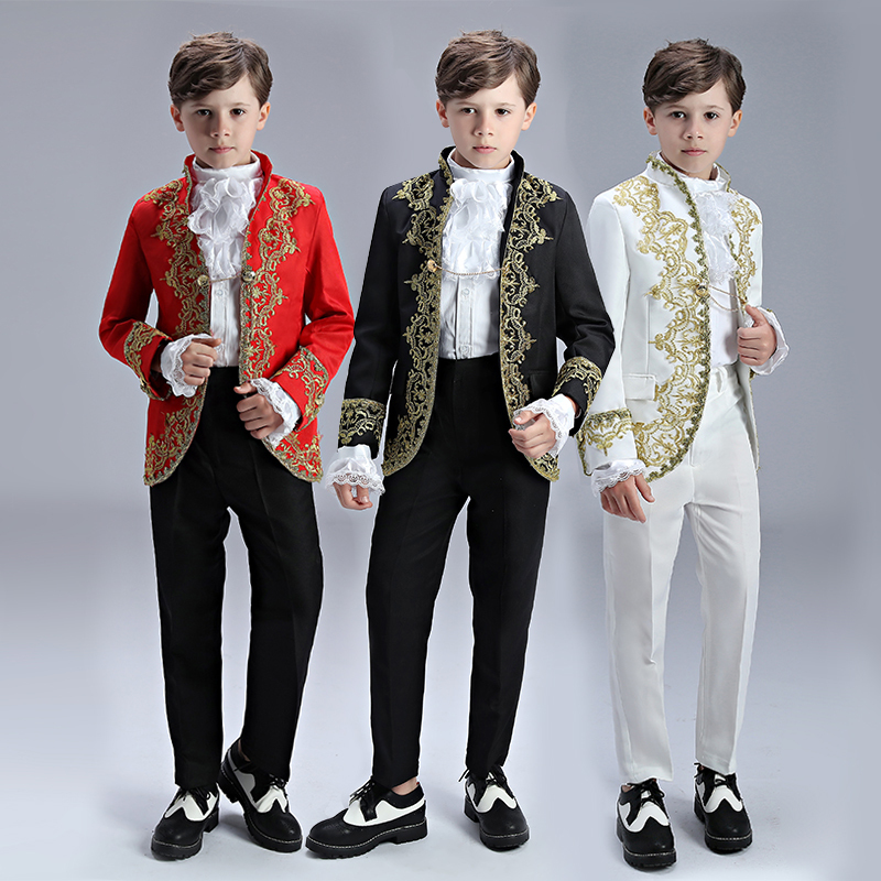 European Court Costumes, Performance Costumes, Prince Charming Drama Costumes, Royal Minister Props, Studio Photography, Parent-Child Outfits European Court Costumes, Performance Costumes, Prince Charming Drama Costumes, Royal Minister Props, Studio Photography, Parent-Child Outfits