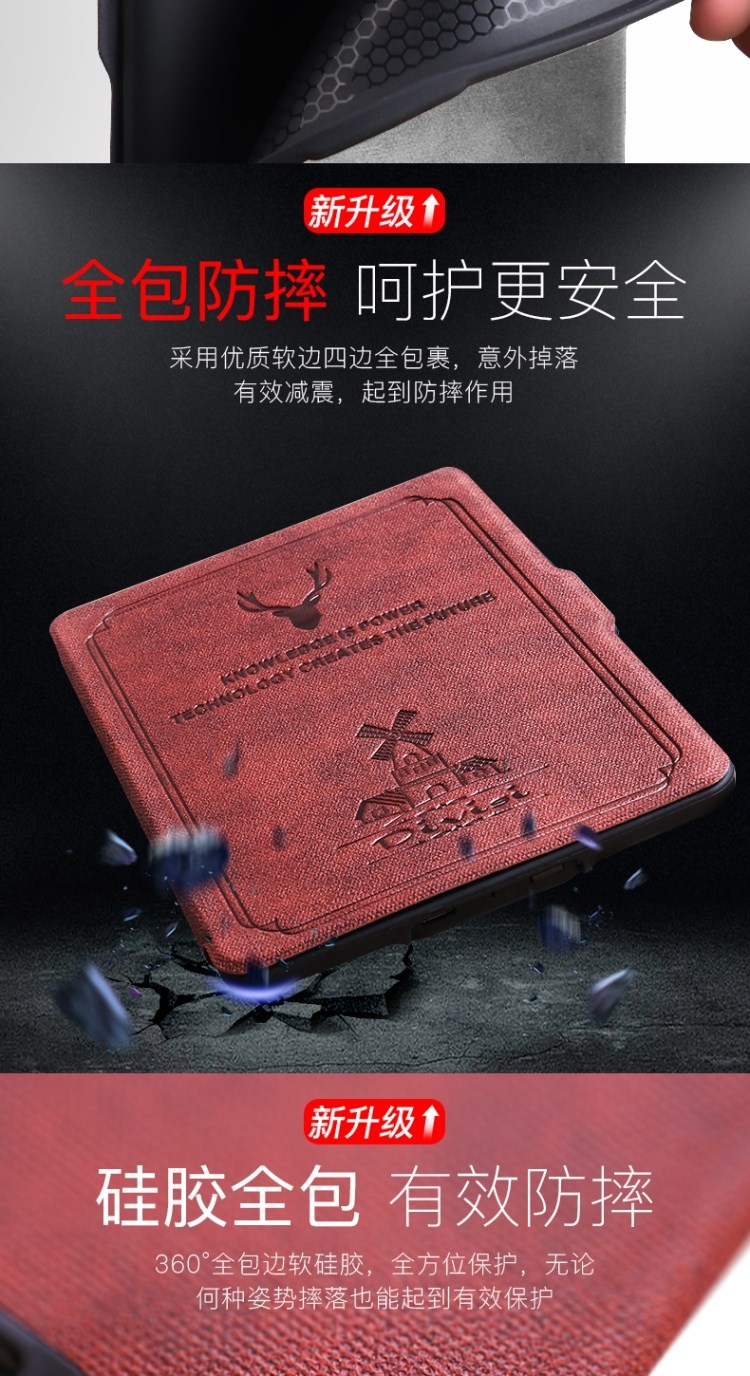 Sheepshead vỏ bảo vệ tay áo kindle e-book pw đệm micro cổ điển cổ điển túi bể sáng tạo thả sức đề kháng Voyage4 - Phụ kiện sách điện tử ốp lưng ipad pro 11