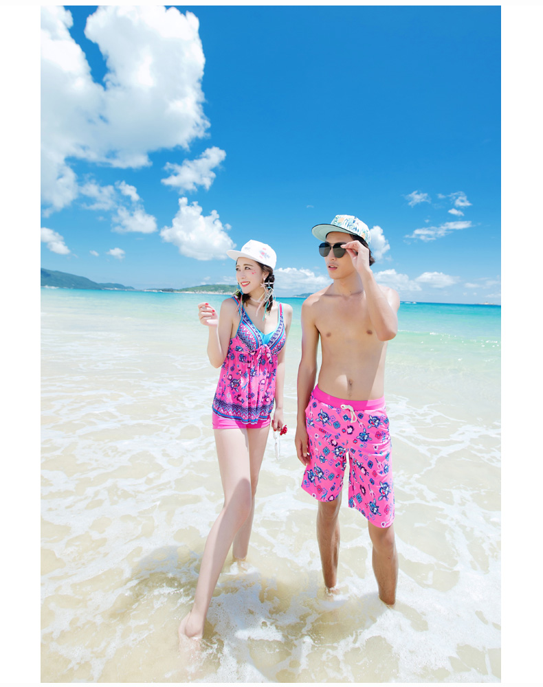 Thời trang mới năm quần ướt và khô nam thoải mái đi biển quần bơi bên bờ biển XL kỳ nghỉ xuân nóng - Quần bãi biển 	quần đi biển bé trai