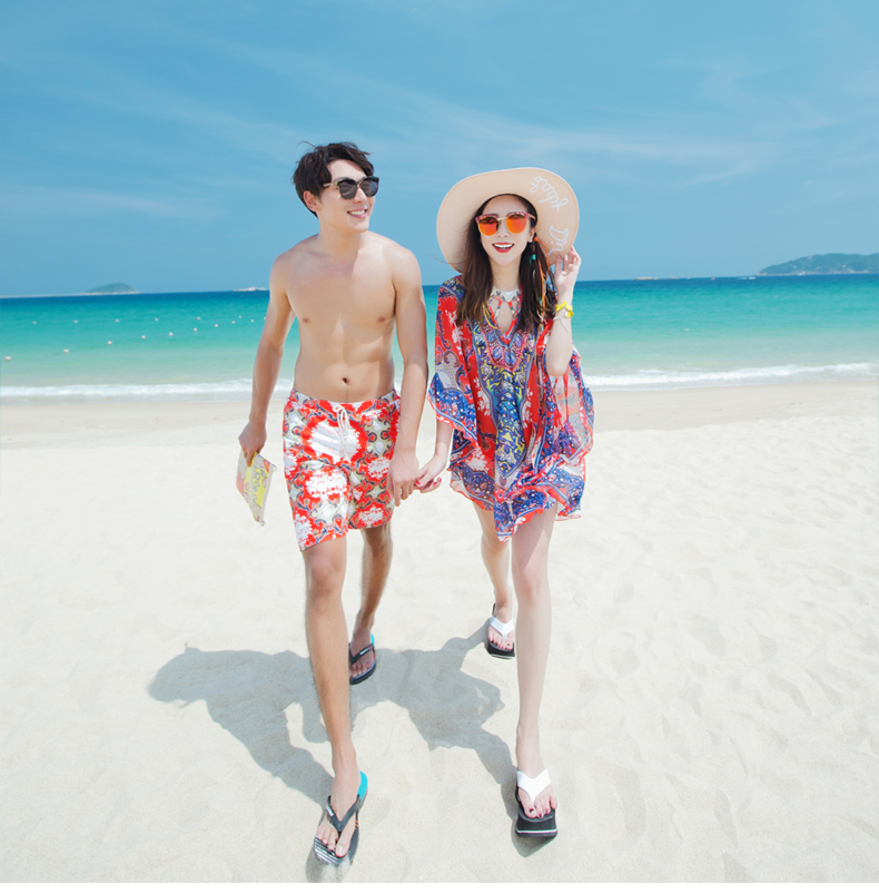 Cặp đôi đồ bơi nữ đi biển bikini chia váy gợi cảm ba mảnh thép tấm ngực nhỏ thu thập bikinii đồ đôi trắng đi biển	