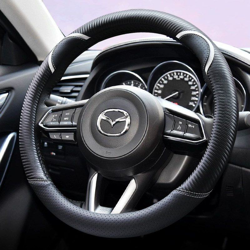 vô lăng hyundai Mazda 2 3 5 6 CX-5 Axela Bọc vô lăng xe bốn mùa mua vô lăng xe ô tô rotuyn oto 
