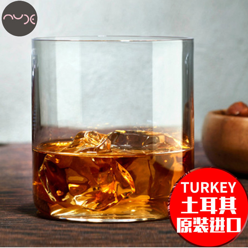 Turkey imported crystal glass milk juice water glass whiskey glass engraved water glass spirits glass household