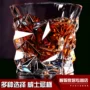 Pha lê ly whisky cốc vuông ly rượu brandy cốc rượu mạnh cốc nước cốc cốc bia ly rượu vang - Rượu vang các loại ly uống rượu whisky