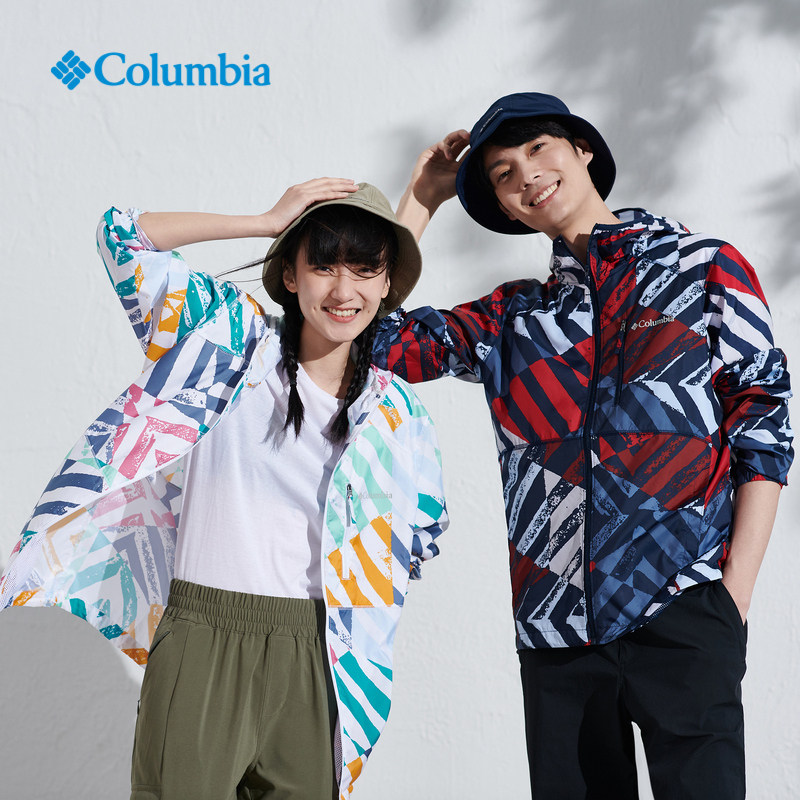 Columbia Columbia outdoor 21 spring and summer new couple fashion printing casual skin coat KE3974