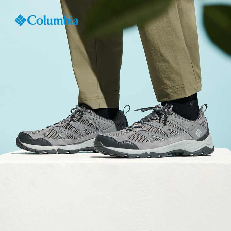 033Columbia summer new pattern motion outdoors Hiking shoes male  light Cushioning ventilation Climbing shoes YM1182