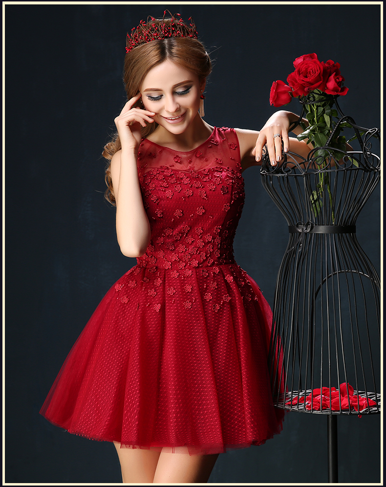 Summer 2015 new Korean shoulders large graphics thin bride red flower service of bows banquet evening dresses red custom image, prices, brand platters! The elections are supplied in the national character of distribution, so action, buy now enjoy more preferential! As soon as possible.