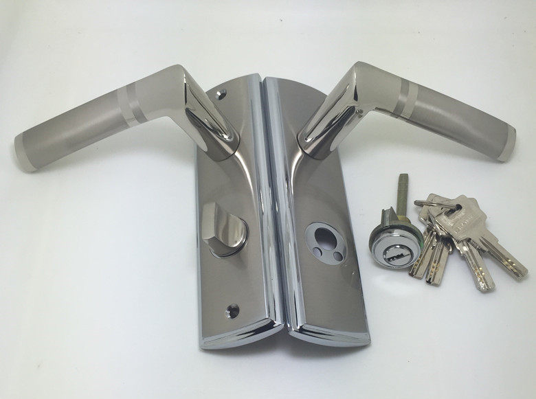 Upper mention quick lock indoor handle door lock handle door lock bathroom room wood door lock toilet door lock-Taobao