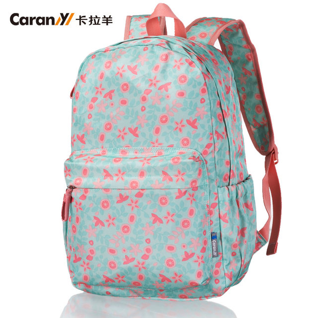 Light Kara Sheep Backpack Female Elementary School Middle School School Bag Female Ultra-Light Student Korean Version Campus Girls School Bag