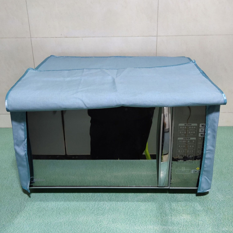 Microwave oven protective cover dust anti-oil anti-radiation microwave furnace support custom radiation resistant fabric