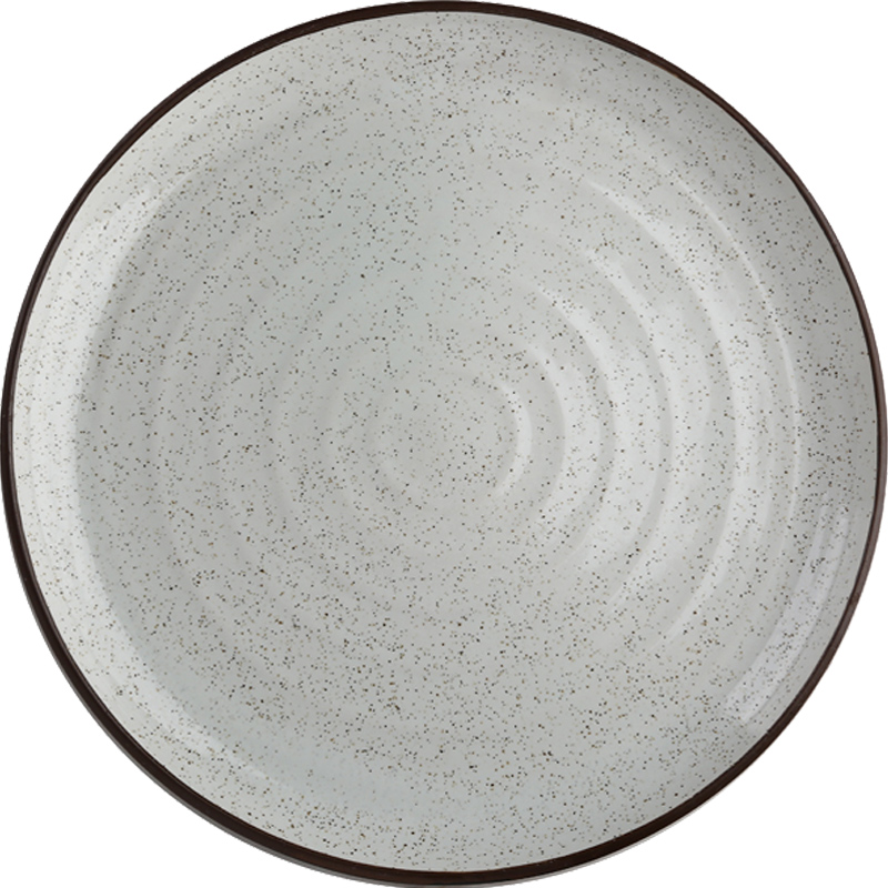Steak pan European ceramic tableware plate domestic large flat plate of 10 inch creative spaghetti western food dish