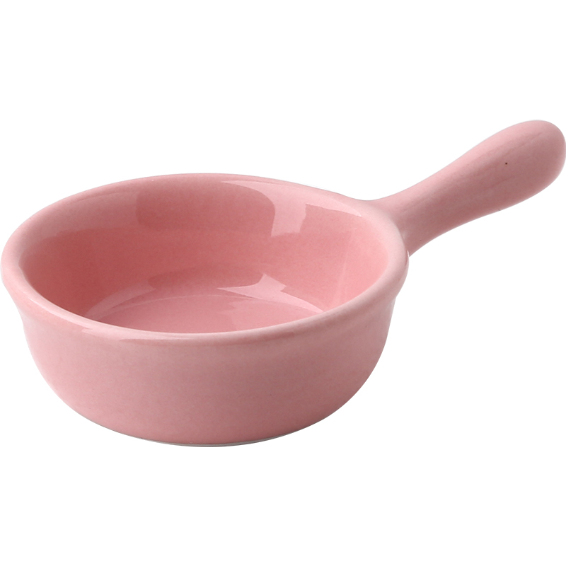 Handle ceramic soy sauce vinegar dip disc creative but small dishes, lovely color dish western food flavor dishes