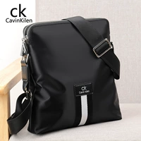 CK mới da Messenger túi đeo vai nam túi xách nam lớp đầu tiên túi da nam giản dị mini ba lô thủy triều túi đeo chéo nam vải