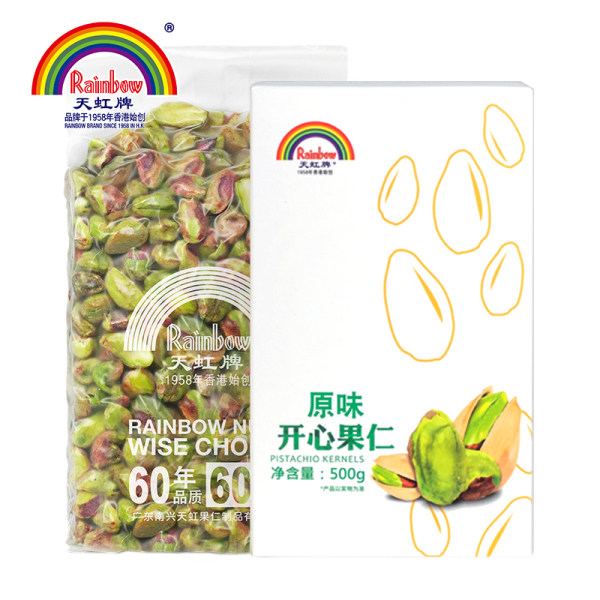 天虹牌 美国加州进口 开心果仁 500g 天猫优惠券折后￥68包邮（￥108-40）
