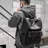 Вместительный и большой модный школьный рюкзак, вместительная и большая сумка через плечо для отдыха для путешествий, для средней школы, подходит для студента
