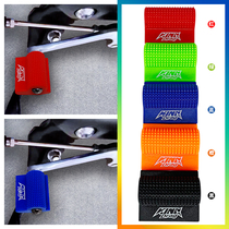 Motorcycle lever cover shoe protection cover hanging gear cover protective cover shoe rubber modification accessories non-slip gear lever position pad