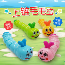 Children baby baby toys 0-1 year old clockwork caterpillar will run jumping toys animal winding small toys