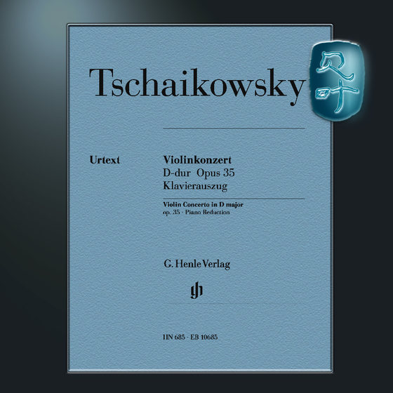 Henle original Tchaikovsky Violin Concerto in D major op35 for violin and piano TschaikowskyViolinConcertoDmajorop.35HN685