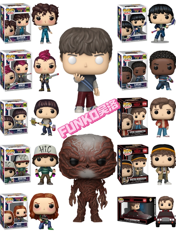 Funko Pop Stranger Things 011 001 Dustin Hoppe Authentic Protective Case Funko Pop Stranger Things 011 001 Dustin Hoppe Authentic Protective Case
