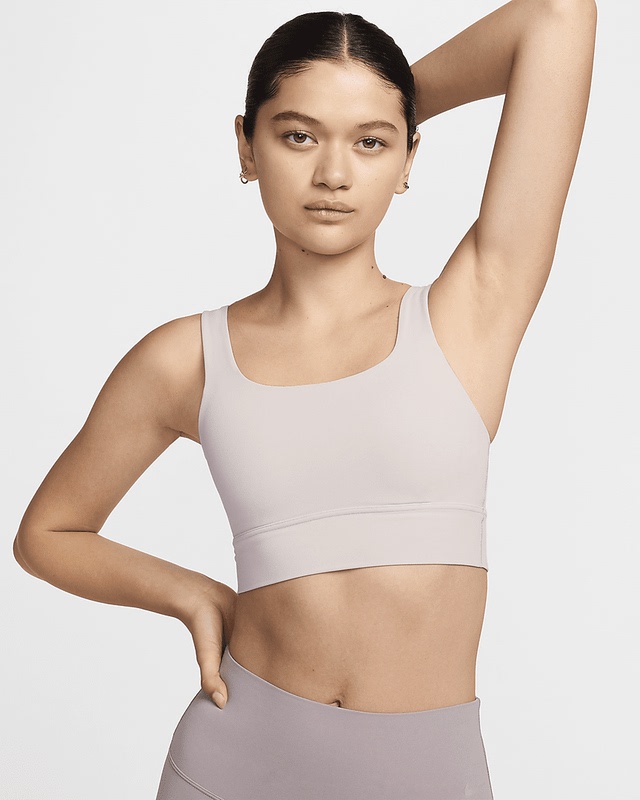 Nike New Women's Fashion Soft and Plaid Training Sports Vest-Style Underwear Yoga Clothes Do6620