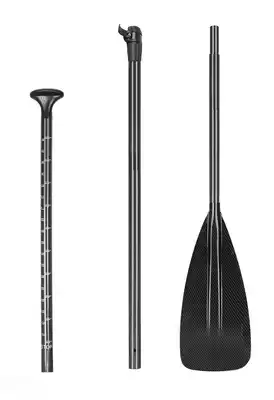3-Section carbon fiber sup paddling board paddle single-head paddle full carbon paddle surfboard paddle paddle
