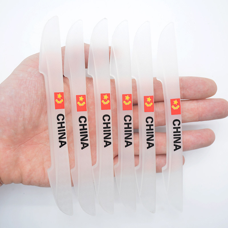 Car door edge rear lighting mirror anti-bump anti-bump anti-rub body protection adhesive strip applier with universal decorative items