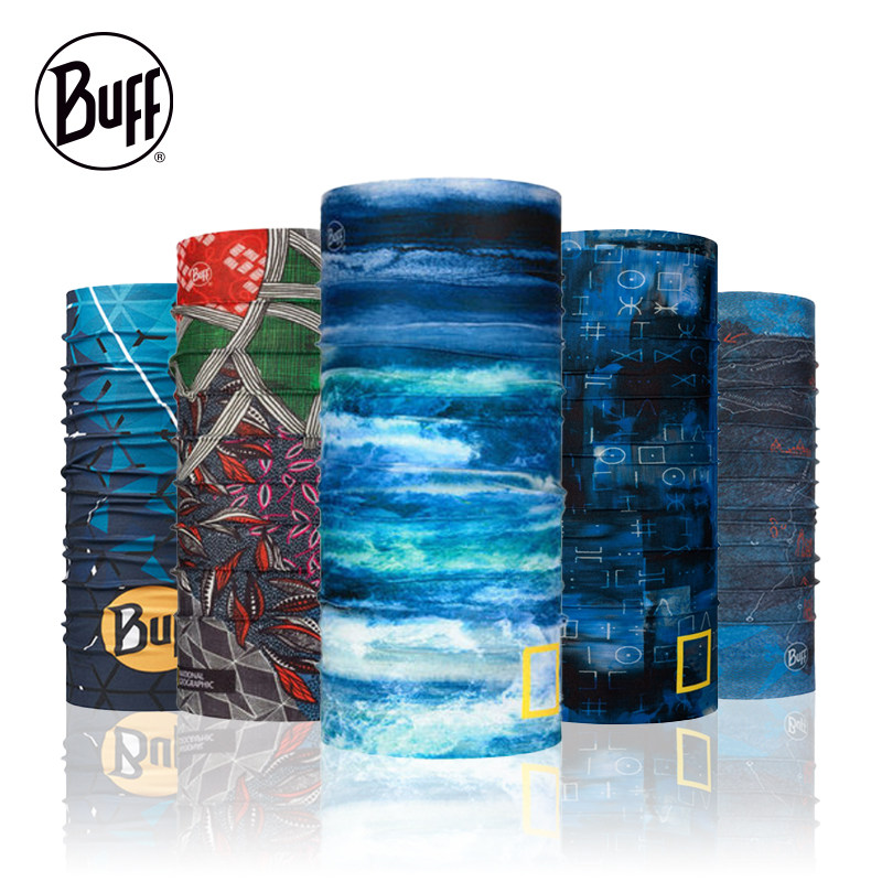 BUFF Cool Authorisation Series Magic Headscarf for men and women Outdoor Anti-UV Mask Ice Sensation Bacteriostatic Neck