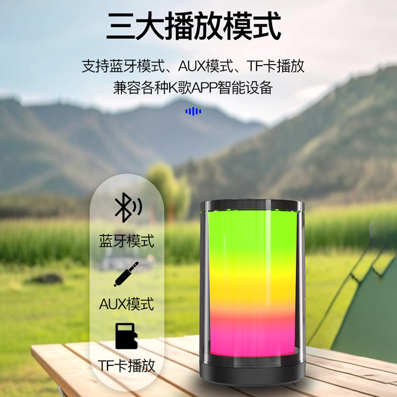 [Ai Xiaodu Home Ktv]Sony Ericsson Microphone Integrated Wireless Bluetooth Speaker for Singing Karaoke New Model