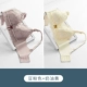 [Crosshlace Edge] Bean Pink+Cream Yellow