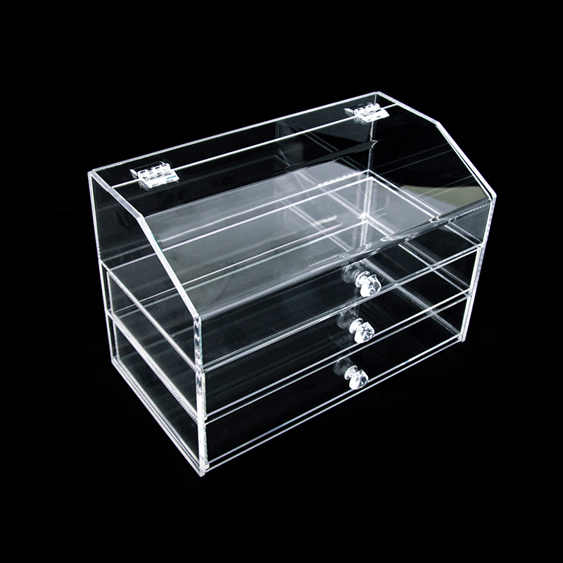 Acrylic Convenience Box, Document Box, Acrylic Multi-Layer Box, Service Box, Multi-Compartment Service Box, Transparent