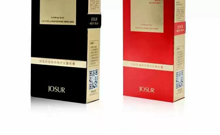 玖 JOSUR mắt mèo mascara mã hóa dài nữ không thấm nước uốn cong không nở mascara đỏ - Kem Mascara / Revitalash mascara missha