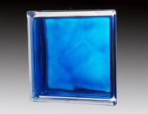 Jinghua glass brick Chengdu outlet store blue interior color cloud fog pattern glass brick green environmental protection material